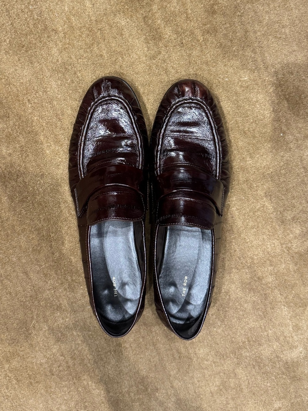 The Row Women's Soft Loafer Eel
